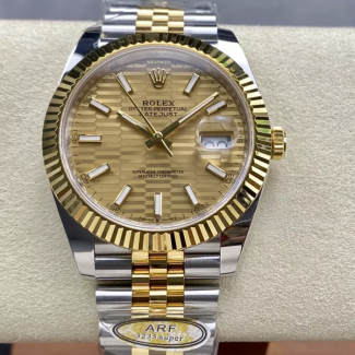 ARF공장 롤렉스 데이저스트 모티프 샴폐인 다이얼 41mm 옐로우 골드 쥬빌레 콤비 126333