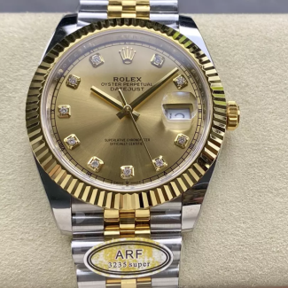 ARF공장 롤렉스 데이저스트 샴폐인 10P 다이얼 41mm 옐로우 골드 쥬빌레 콤비 126333