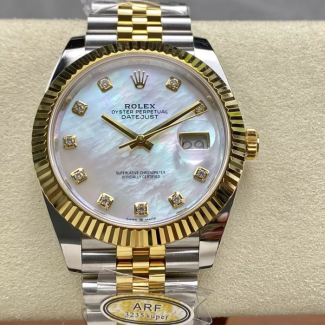 ARF공장 롤렉스 데이저스트 자개 10P 다이얼 41mm 옐로우 골드 쥬빌레 콤비 126333