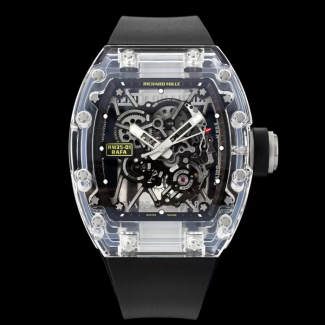 소닉공장 리차드밀 라파엘 나달 RM35-01 크라스탈 케이스 / 블랙 러버밴드