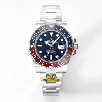 골드공장 롤렉스 GMT마스터 펩시 화이트골드 오이스터 브레이슬릿 40mm 126719