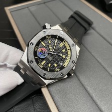 APS공장 오데마피게 오프쇼어 블랙 비스킷 다이얼 스틸 42mm 15720