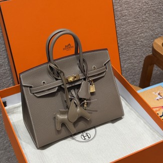 최고퀄 에르메스 올수공 버킨 25 에토프 엡송 가죽 금장