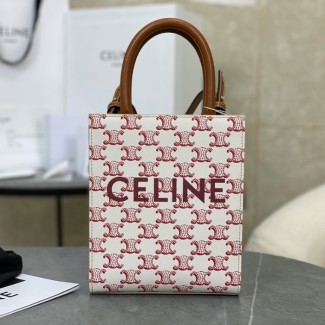 셀린느 샤이니 버티컬 카바스 캔버스백 194372