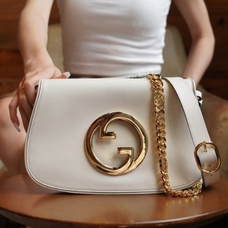 구찌 블론디 숄더백 화이트