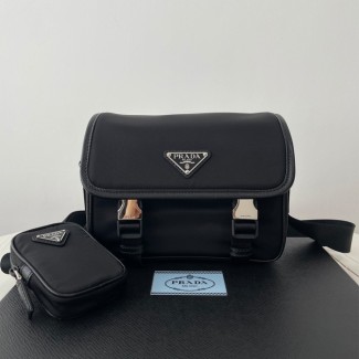 프라다 나일론 메신저 크로스백 1BD334
