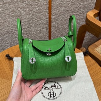 올수공 에르메스 린디 미니 A8/Jert Yucca 클레망스 실버 하드웨어