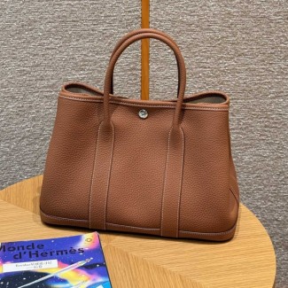 올수공 에르메스 가든파티 30 ck37/Gold vache 실버 하드웨어