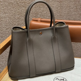 올수공 에르메스 가든파티 36 8F/Etqin vache 실버 하드웨어