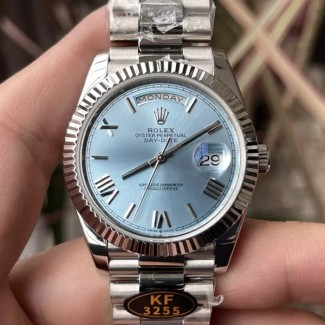 KF공장 롤렉스 데이데이트 40 플래티넘 다이얼 화이트 골드 금통 228239