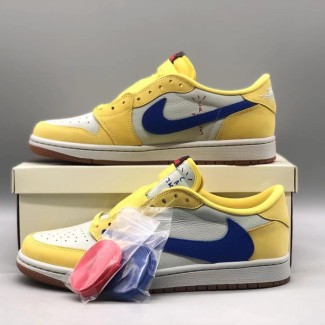 나이키 조던 1 x 트래비스 스캇 레트로 로우 OG SP 카나리