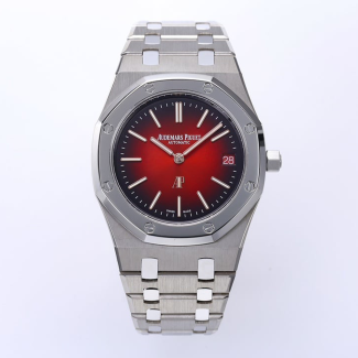 ZF공장 오데마피게 로얄오크 점보 레드 다이얼 스틸 39mm 16202