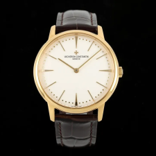 KZ공장 바쉐론 콘스탄틴 패트리모니 화이트 다이얼 옐로우 골드 40mm 81180